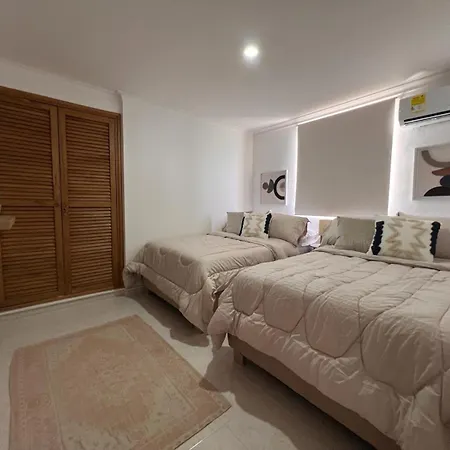 Apartamento Vista A El Mar En Cartagena, Laguito Cartagena