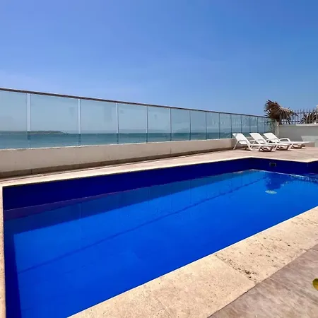 Apartamento Apartamento Vista A El Mar En Cartagena, Laguito