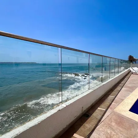 Apartamento Vista A El Mar En Cartagena, Laguito Apartamento